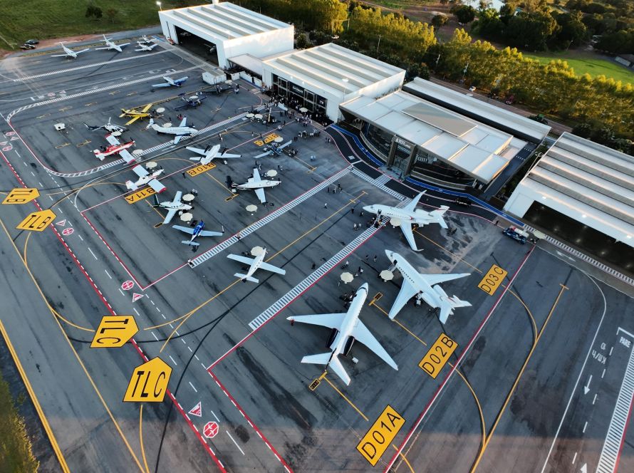 Inauguração do Terminal de Aviação Executiva Luzia Maggi Scheffer coloca Mato Grosso definitivamente no mapa do setor