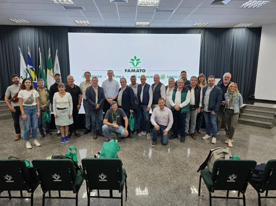 Na Famato, franceses buscam informações sobre a pecuária de corte em Mato Grosso