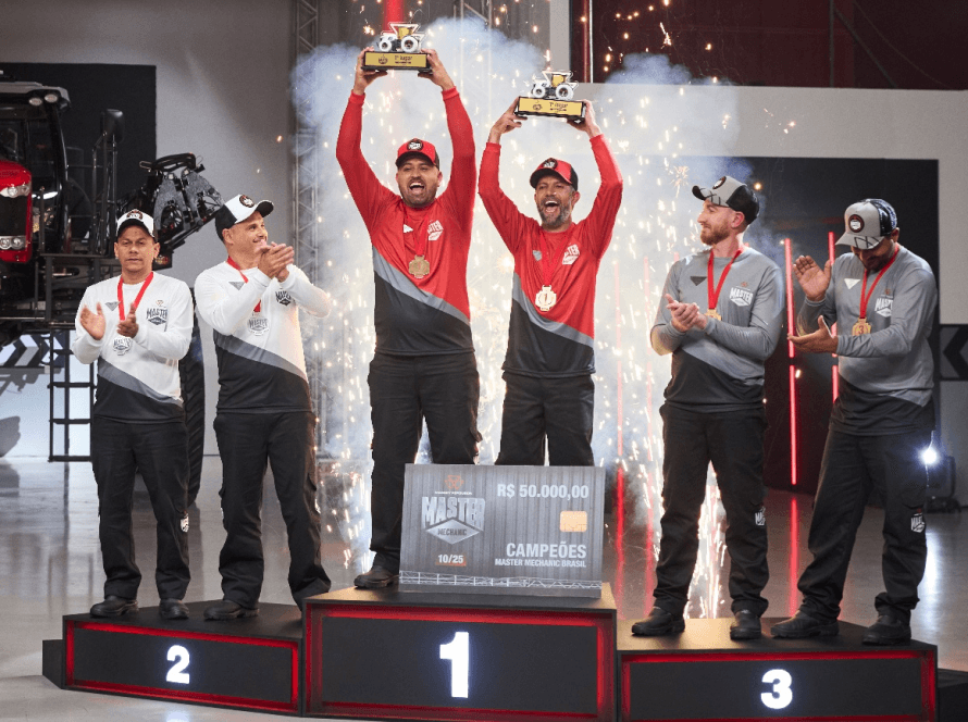 Mecânicos de Jataí (GO) e Itaú de Minas (MG) conquistam o primeiro lugar no Master Mechanic Brasil