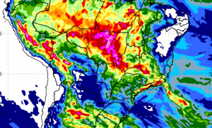 Inmet divulga previsão para a semana com chuvas volumosas esperadas sobre Mato Grosso