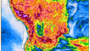 RS ainda recebe fortes acumulados de chuvas nos próximos dias; MT tem volumes irregulares