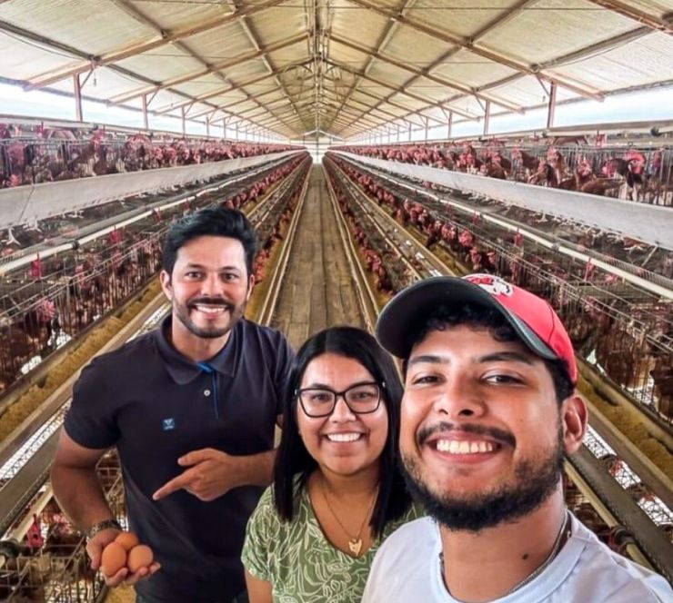Vetanco realiza visita técnica a produtores de ovos em Roraima