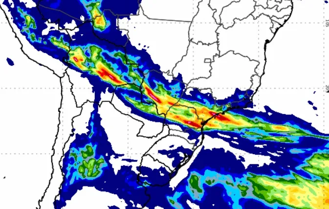 Municípios de São Paulo, Paraná e Mato Grosso do Sul têm alerta de perigo para tempestade neste fim de semana