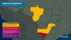Temporais voltam a ganhar força em Mato Grosso do Sul