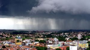 Previsão indica chuva e tempestades no fim de semana